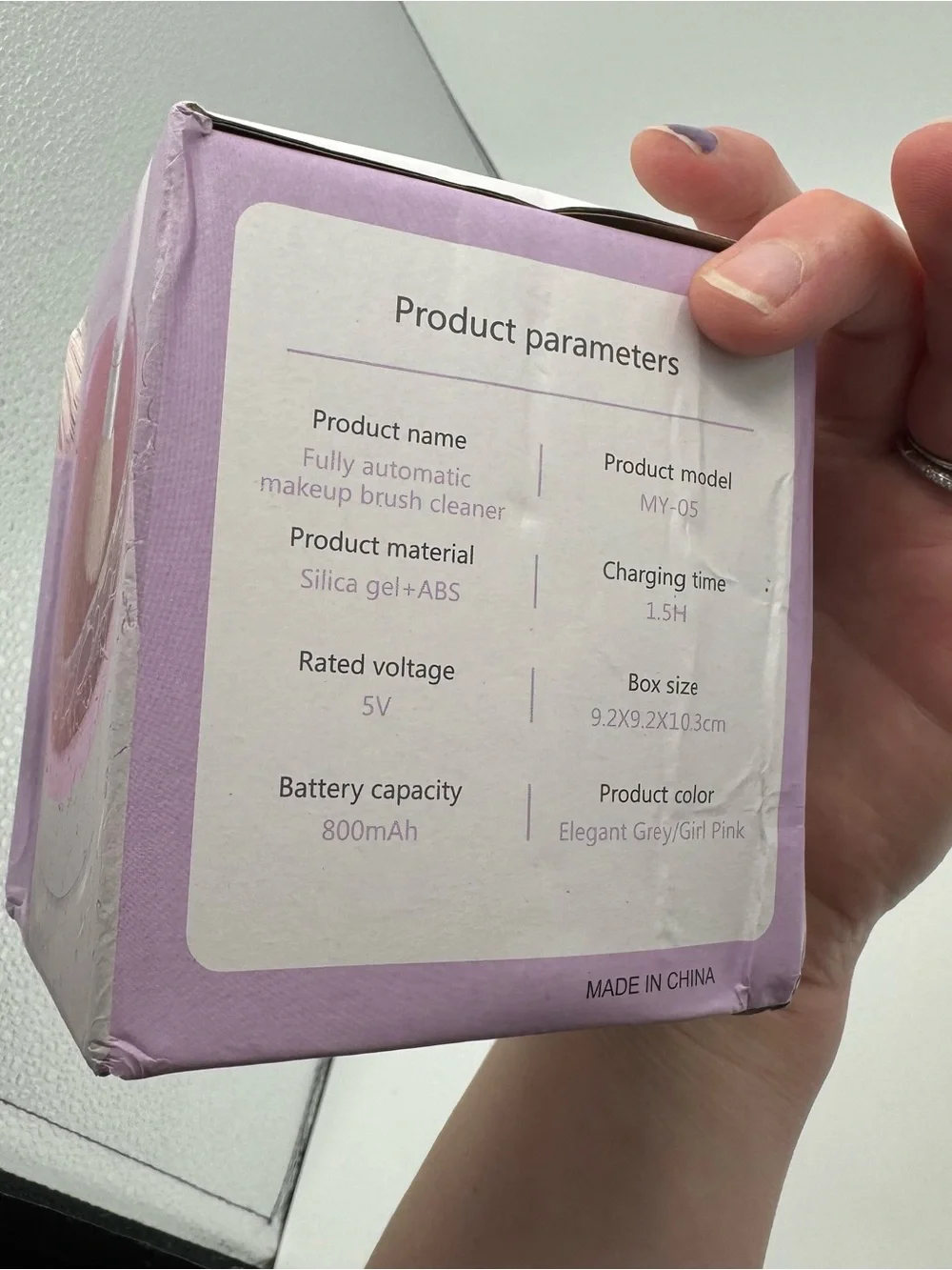 Fully‎ Automatic Makeup Brush Cleaner